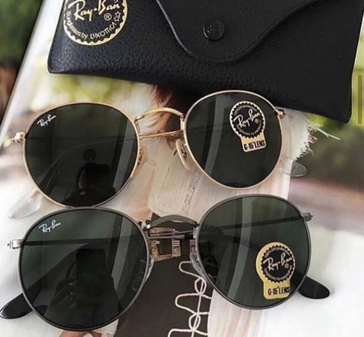 Golden & silver border sunglass